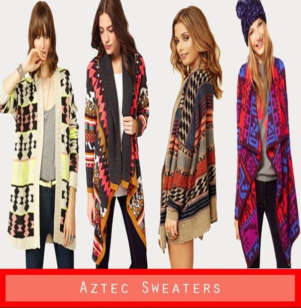 Aztec Sweaters For Fall