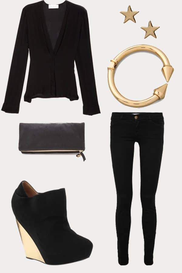 Black & Gold Style