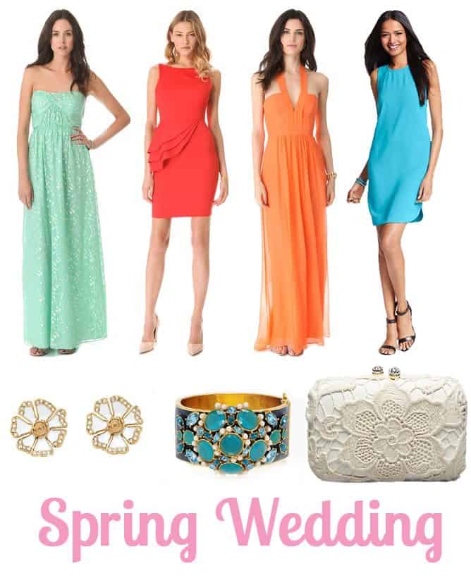 spring wedding outfits