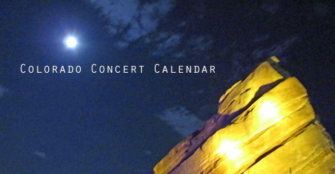 Denver Concert Calendar 2014