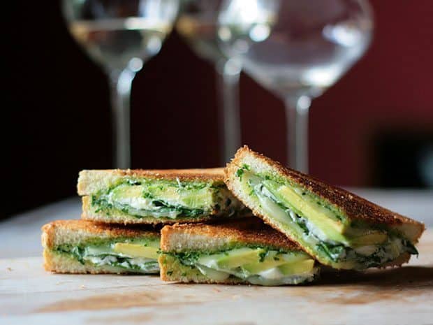 Green Goddess Grilled Cheese Sandwich | Blue Mountain Belle
