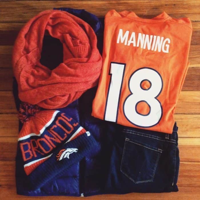 Denver Broncos Game Day Outfit