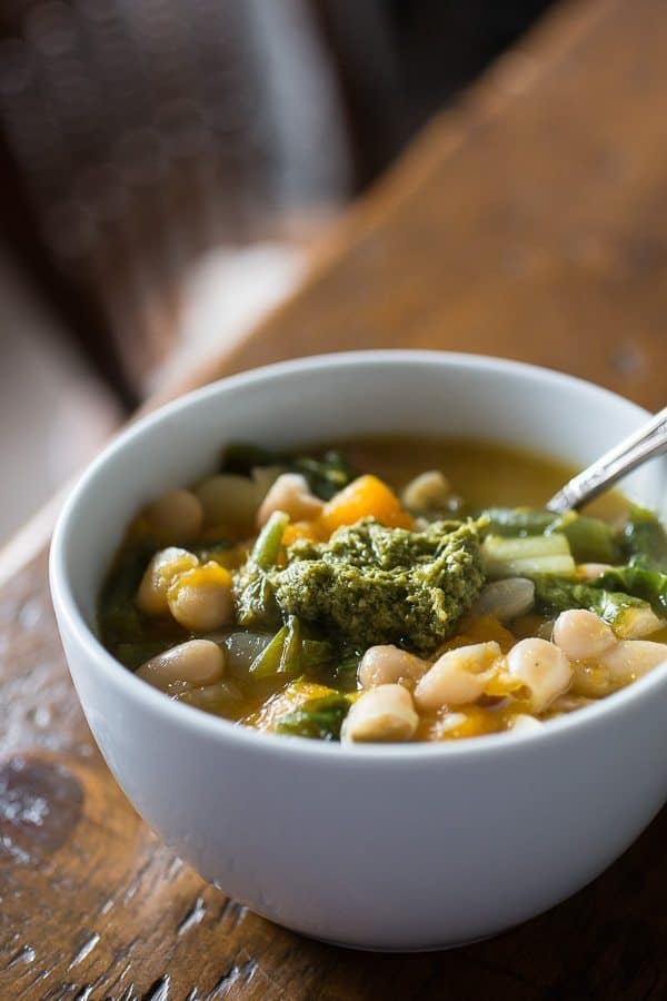 8 Winter Soups | butternut squash minestrone