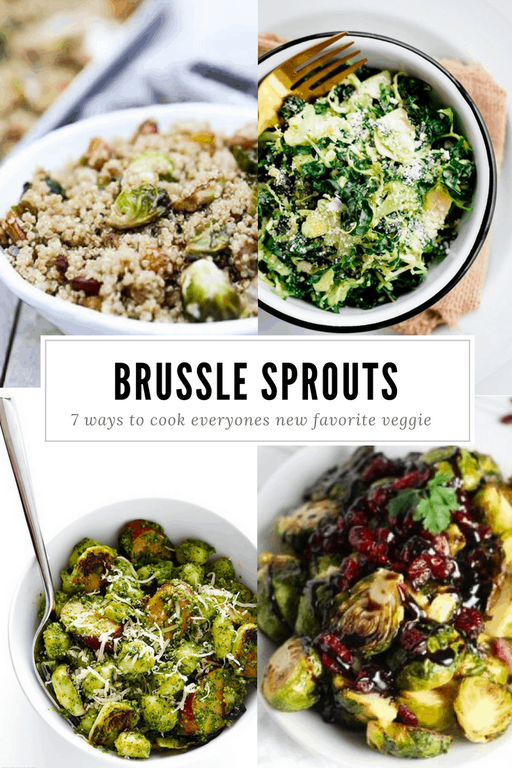 7 Yummy ways to do Brussel Sprouts