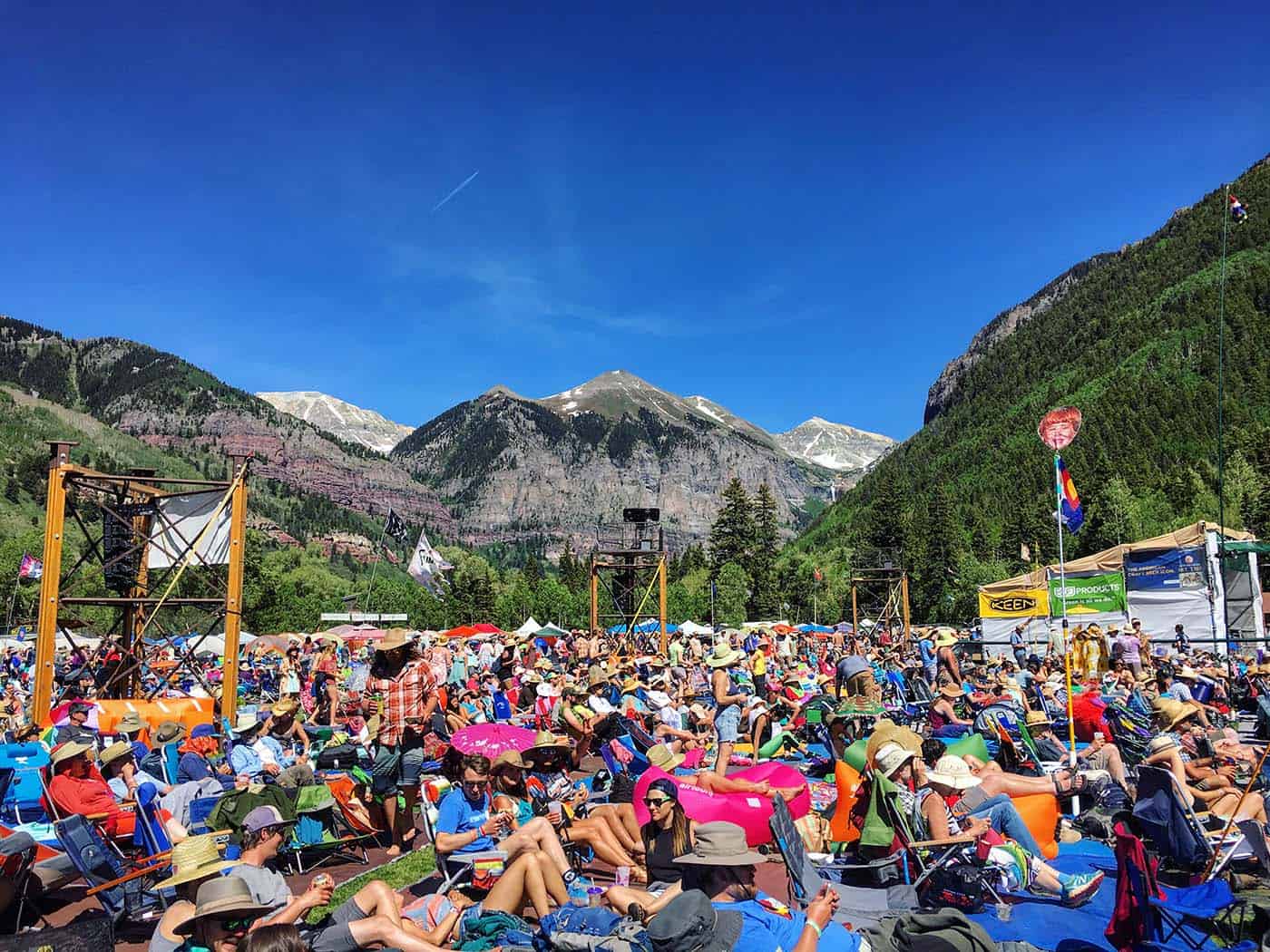 Telluride Bluegrass Festival Guide - Where to camp, tarp run and what to pack