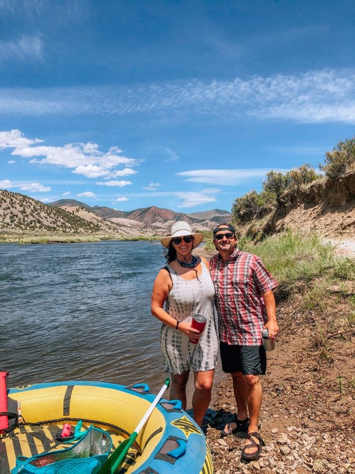 Turtle Tubing on the Colorado River