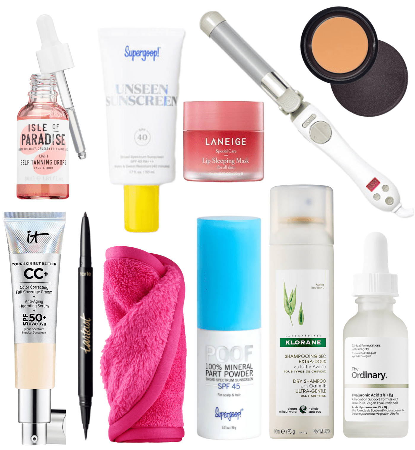 Favorite products from sephora collage
