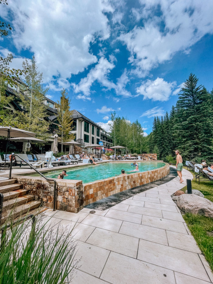Pool at Grand Hyatt Lodge, Vail, Colorado