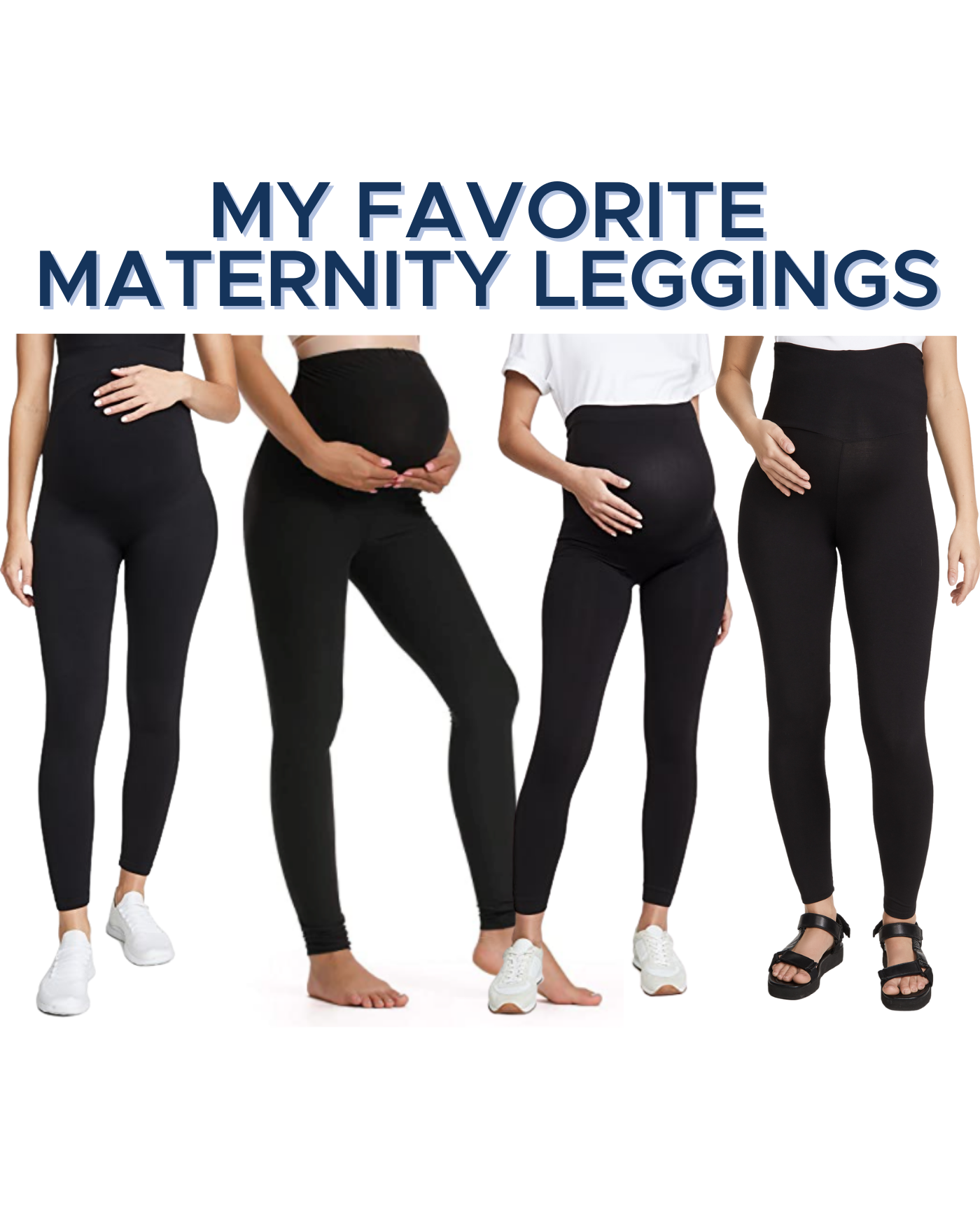 My Favorite Maternity Leggings (and joggers) - Blue Mountain Belle